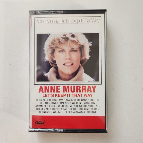 Anne Murray Lets Keep It That Way Cassette Tape Capitol Re-Issue 4N-16341 1978 - Picture 1 of 5